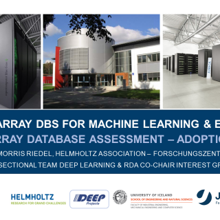 Using Array Databases for Machine Learning
